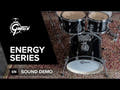 Gretsch Energy Studio Black Complete Drum Kit