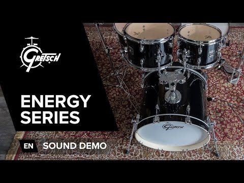 Gretsch Energy Studio Black Complete Drum Kit