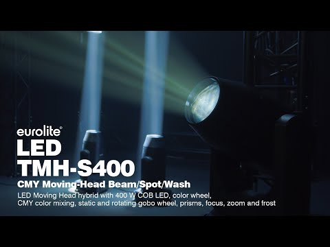 EUROLITE LED TMH-S400 CMY Cabeza Móvil Beam/Spot/Wash