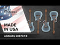 Guitarra electroacústica Adamas 2087GT Deep Contour Cutaway - Reverse Blue Burst (2087GT-8-G)