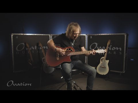 Adamas Guitarras E-Acoustic 2087GT Deep Contour Cutaway - Reverse Red Burst (2087GT-2-G)