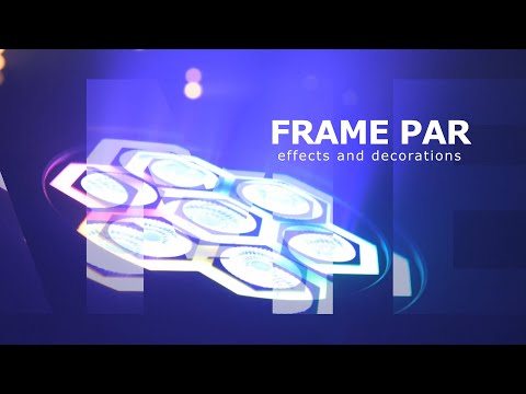 Light4Me FRAME PAR 7x12 LED RGBW efecto de iluminación