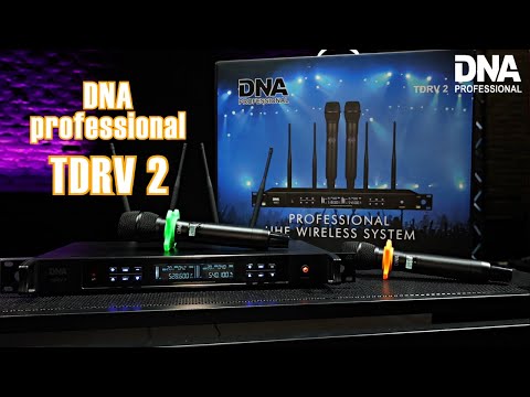 Micrófono inalámbrico DNA TDRV 2, 2x transmisor Dora