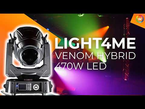 Light4Me Venom híbrido 470W LED CMY