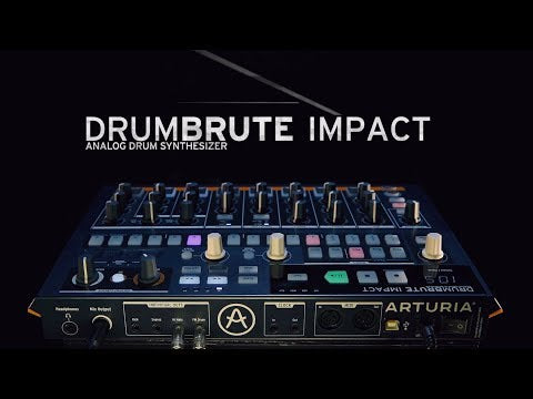 Arturia Drumbrute Impact Caja de Ritmos