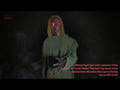 Halloween-figur Alien Zombie, animeret, 190 cm