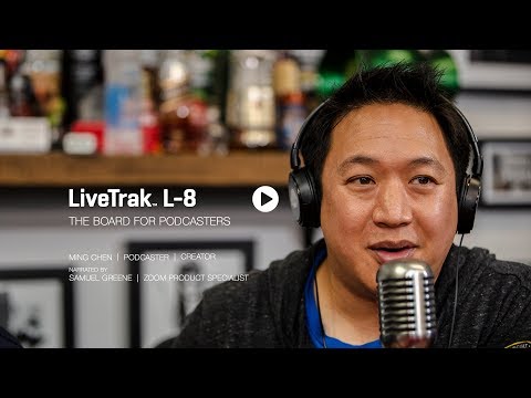 Zoom LiveTrak L-8 Podcastmixer/Interface