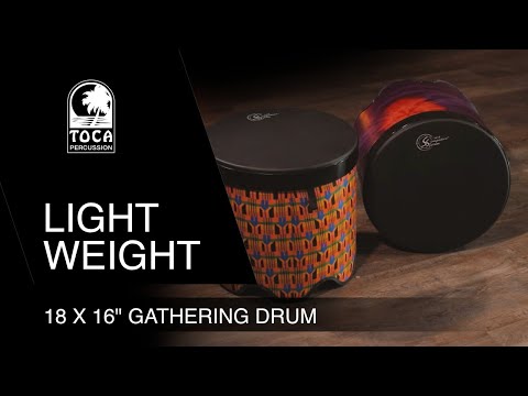 Toca Gathering Drum Freestyle II - Tela Kente (TSSGD-18KT-SLP)
