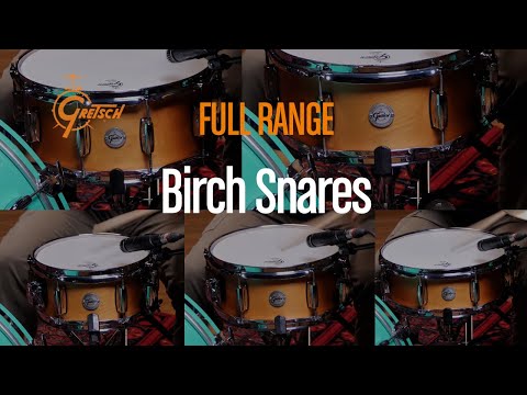 Caja Gretsch de abedul Full Range - 13x6" (S1-0613-BSC)