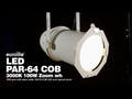 EUROLITE LED PAR-64 COB 3000K 100W Zoom blanco