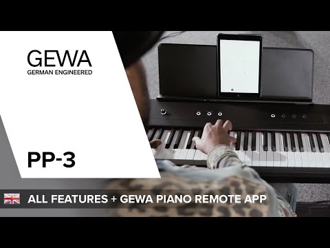GEWA Piano portátil PP-3 - Soporte PP-3