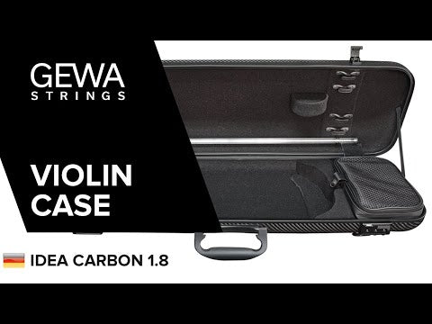 GEWA Violin case Idea 1.8 - Carbon (con asa lateral)
