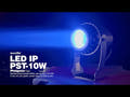 EUROLITE LED IP PST-10W azul Pinspot