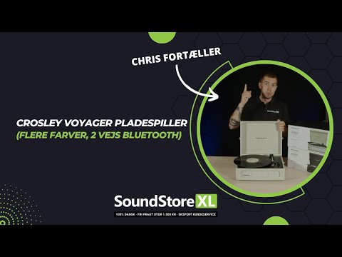 Crosley Voyager Turntable Bi-directional Bluetooth (Dune)