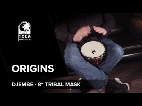Toca Djembe Origins Series - African Mask (TODJ-8AM)