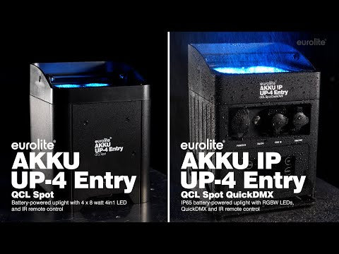 EUROLITE AKKU UP-4 Foco QCL de entrada