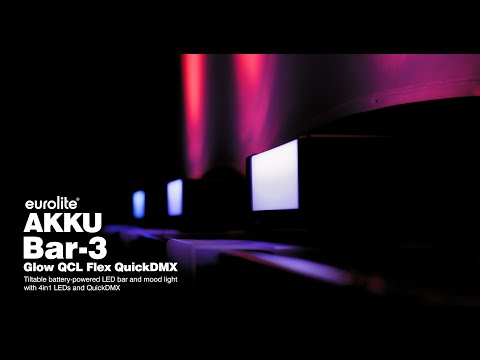 EUROLITE AKKU Barra-3 Glow QCL Flex QuickDMX