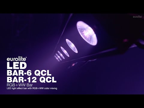 EUROLITE LED BAR-6 QCL RGB+WW Barra