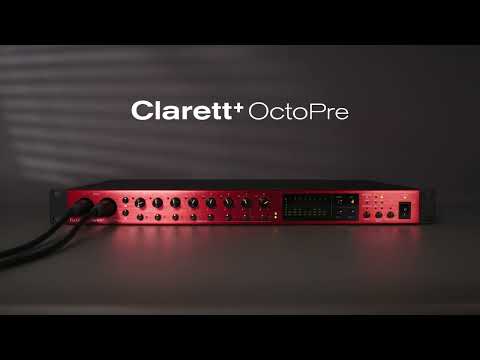 Focusrite Clarett+ Octopre Micrófono Preamp