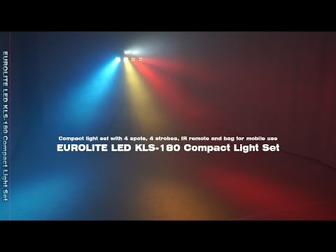 Eurolite LED KLS-180 Barra de luz (Negro)