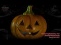 Calabaza de Halloween con LED 12cm