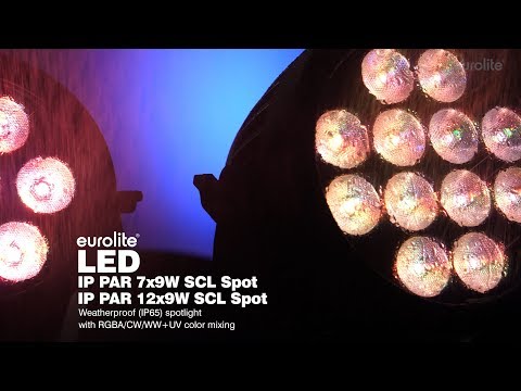 EUROLITE LED IP PAR 7x9W SCL Foco