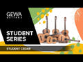 GEWA Guitarra clásica Student Cedar - tamaño 4/4 para zurdos