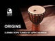 Toca Djembe Origins Series - African Mask (TODJ-10AM)