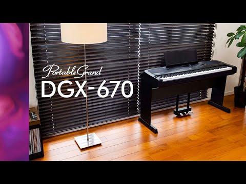 Yamaha DGX670B Piano eléctrico (Negro)