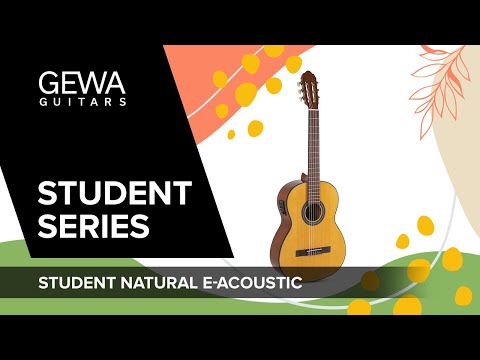 GEWA guitarra clásica Student Natural - tamaño 4/4 natural