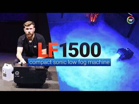 LIGHT4ME LF1500 máquina de ultrasonido para humo denso + mando a distancia