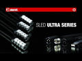 Adam Hall Stands SLED 1 ULTRA USB - Lámpara de cuello de cisne, conector USB, 4 COB-LED