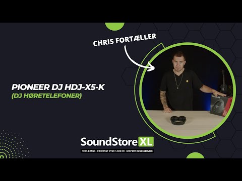 Pioneer DJ HDJ-X5 K Auriculares DJ (Negros)