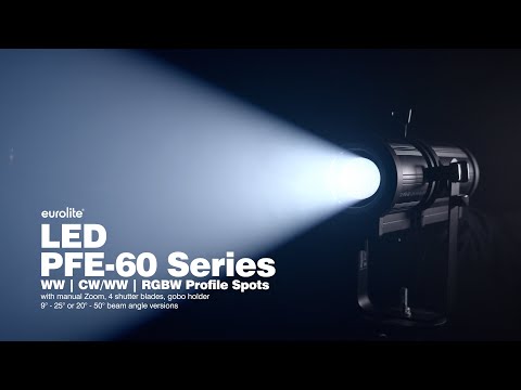 Foco de perfil EUROLITE LED PFE-60 WW 9-25°