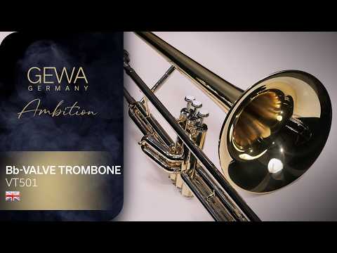 GEWA Ambition VT501 Bb-ventilbasun, klarlak