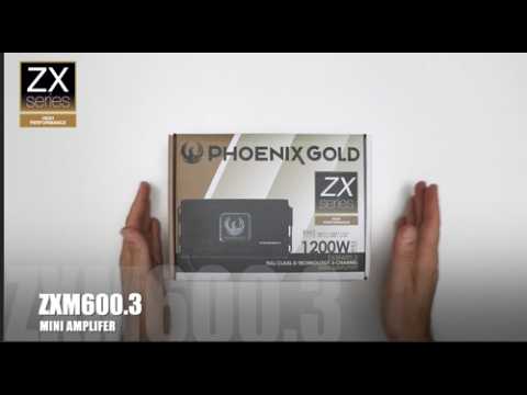 Phoenix Gold mini amplificador de 3 canales 2x75W - 350W RMS