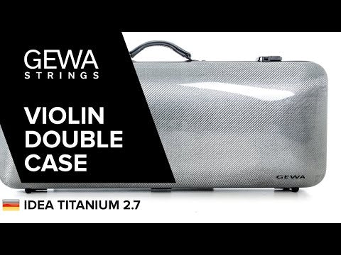 GEWA Estuche doble para Violines Idea 2.7 - Titanium