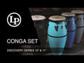 Latin Percussion Conga Discovery - Verde espuma de mar (LP646D-SF)