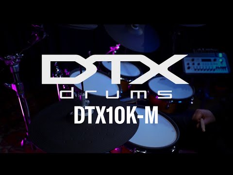 Yamaha DTX10K-M El-trommesæt (Black Forrest)