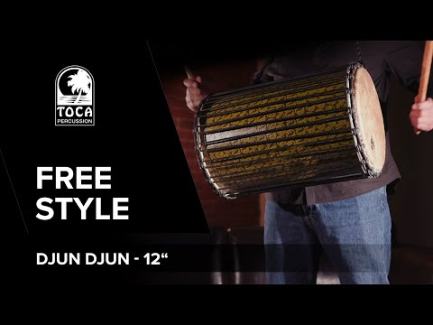 Toca World Percusión Freestyle Djun Djun - 10" (SFDD-10AM)