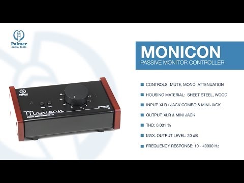 Palmer MONICON® W - controlador de monitores pasivo blanco edición limitada