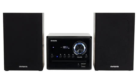 AIWA MCBT-350 Sistema Micro Hi-Fi 20W con Bluetooth, CD, FM y USB