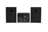 AIWA MCBT-350 Sistema Micro Hi-Fi 20W con Bluetooth, CD, FM y USB