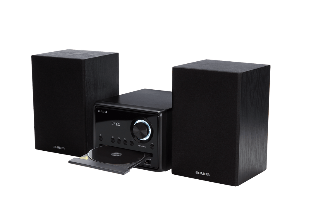 AIWA MCBT-350 Sistema Micro Hi-Fi 20W con Bluetooth, CD, FM y USB