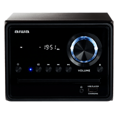 AIWA MCBT-350 Sistema Micro Hi-Fi 20W con Bluetooth, CD, FM y USB