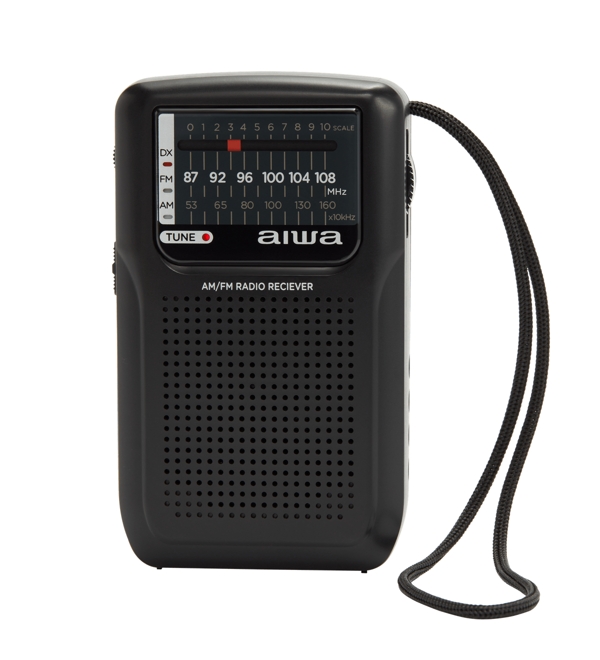 AIWA RS-20 Radio de bolsillo con AM/FM, FM DX y auriculares