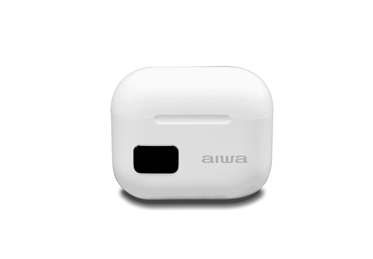 Auriculares Bluetooth Aiwa ETWS-150WT, blancos