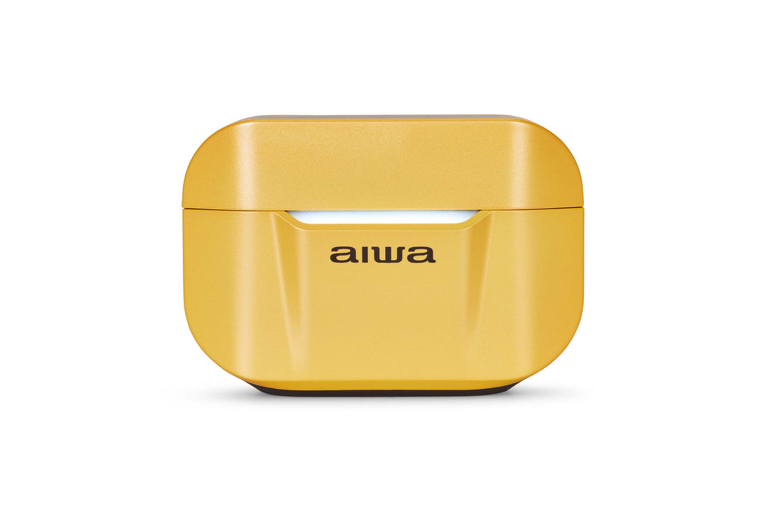 Aiwa ETWS-330YL auriculares TWS, Amarillo
