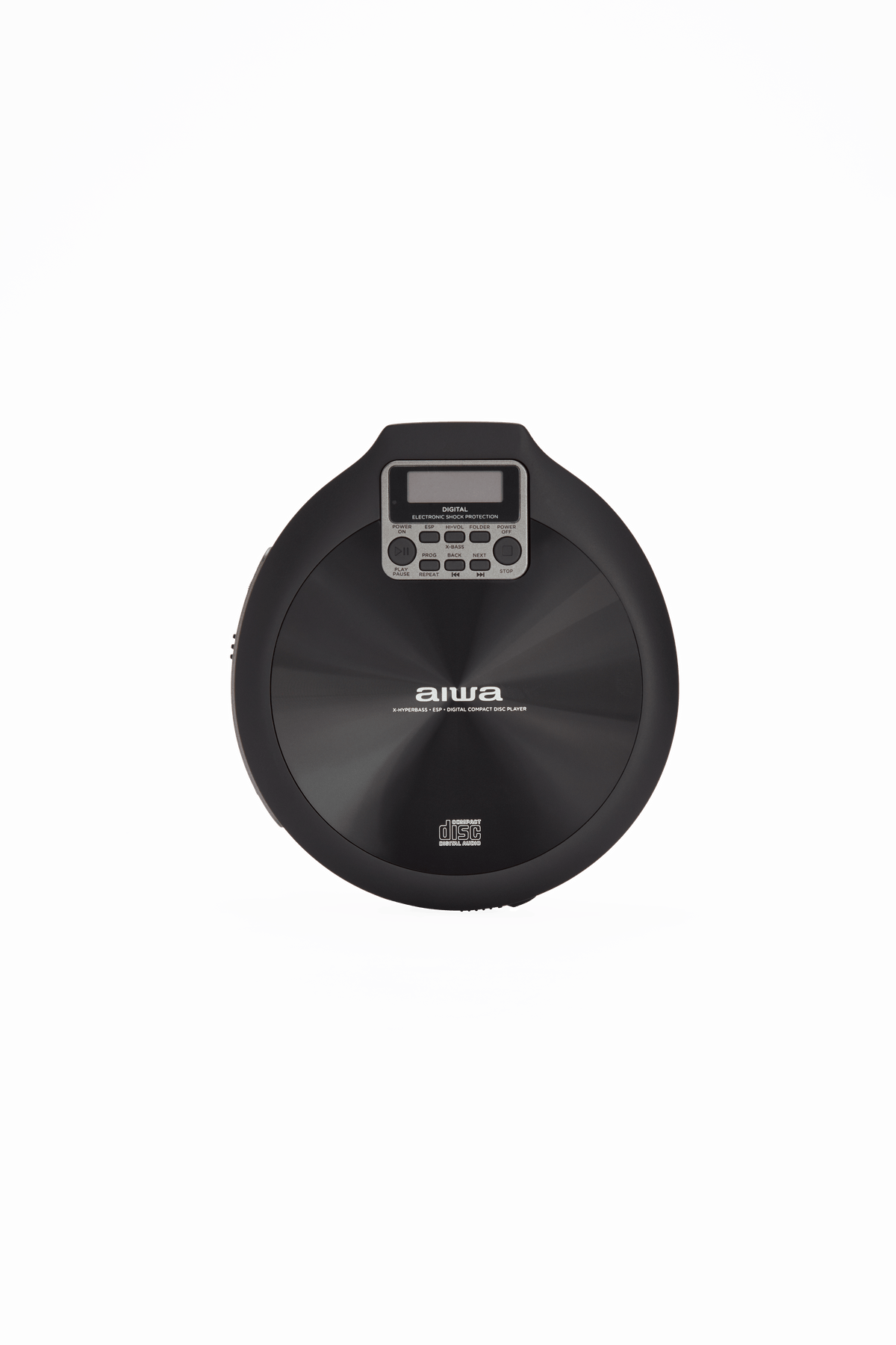 AIWA PCP-850 Reproductor de CD portátil – MP3 y Anti-Shock, negro