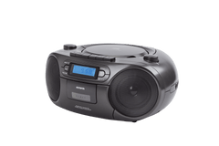 AIWA RC-250 Boombox – CD, casete, Bluetooth y FM, Black